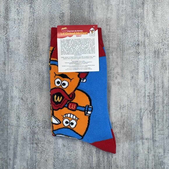 2025 McHappy Days Socks McNugget Buddies Brand New - Picture 3 of 3